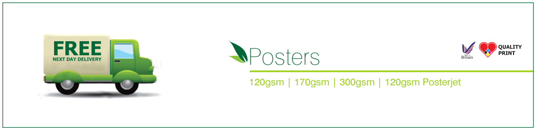 300gsm Full Colour Posters