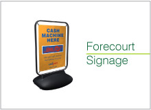 forecourt signs