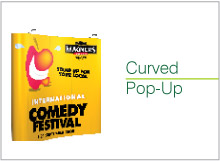 curved popup
